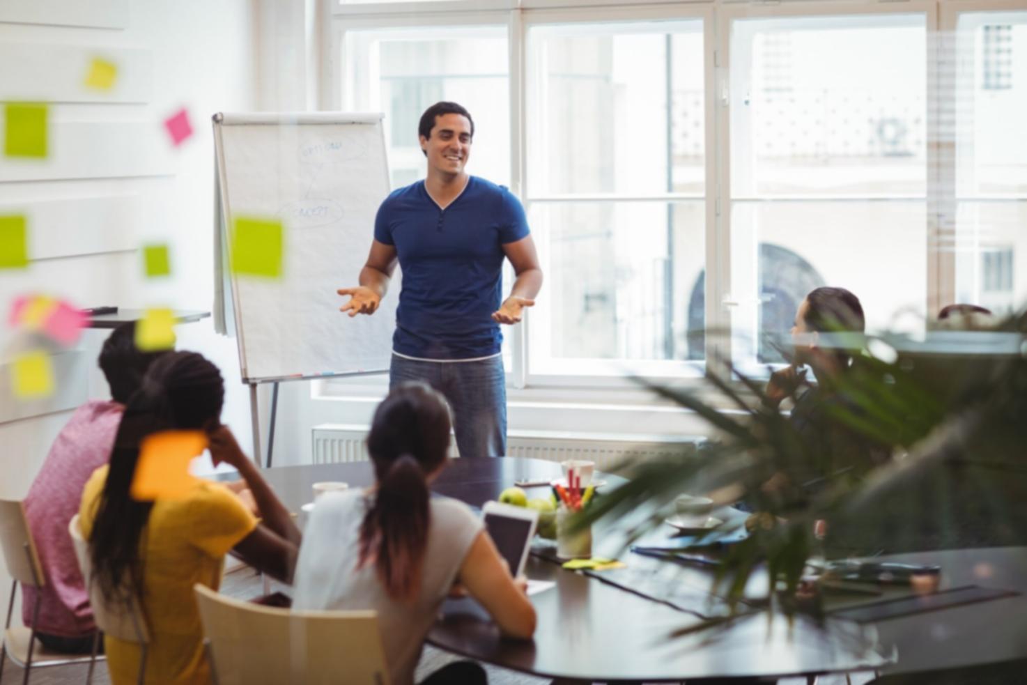 Espace de travail avec outils d'analyse financière